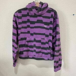 Obey Women's Purple and Multi Hoody